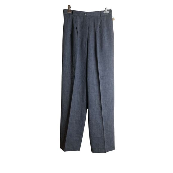 NWT! Talbots grey 100% wool high waist dress pants - Picture 1 of 10